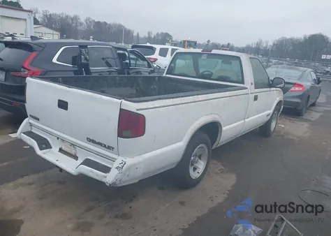 1997 Chevrolet S-10 Fleetside z USA, uszkodzony, nr VIN 1GCCS1445VK107065